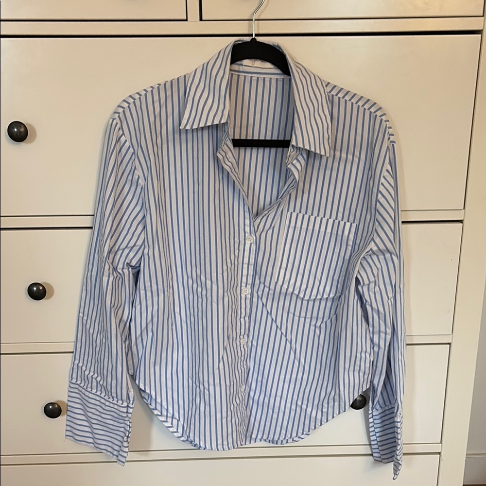 Beige Botany Women’s Striped Shirt